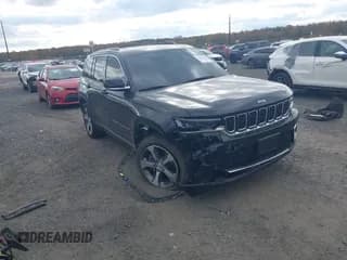 ✅ 2024 Jeep Grand Cherokee • VIN: 1C4RJYB66RC711542 • Lot: 43503819. Listed on IAAI with 18,823 mi. Free auction sales archive from the USA and detailed vehicle history report at DreamBid. Image 1.