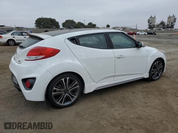✅ 2016 Hyundai Veloster Turbo • VIN: KMHTC6AE3GU251255 • Lot: 76066364. Wystawiony na Copart z przebiegiem 58 594 mil. Bezpłatny archiwum sprzedaży aukcyjnych z USA i szczegółowy raport historii pojazdu na DreamBid. Zdjęcie 3.
