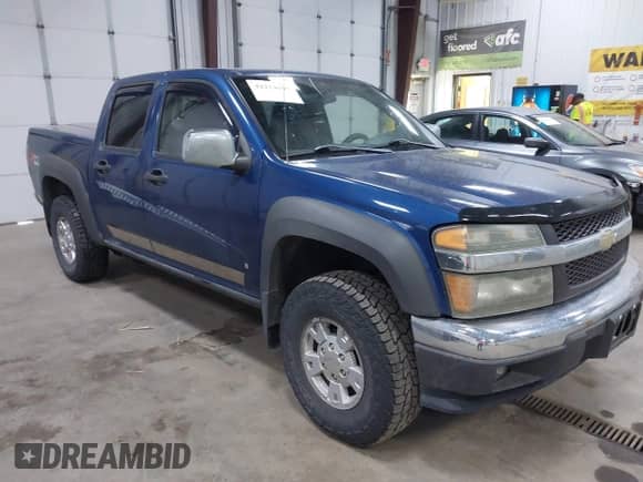 2006 Chevrolet Colorado 2LT with VIN 1GCDT136568207041, listed as a IAAI auction lot 42214697 with 209,615 mi miles and . Bid and sale history available at DreamBid. Image 1.