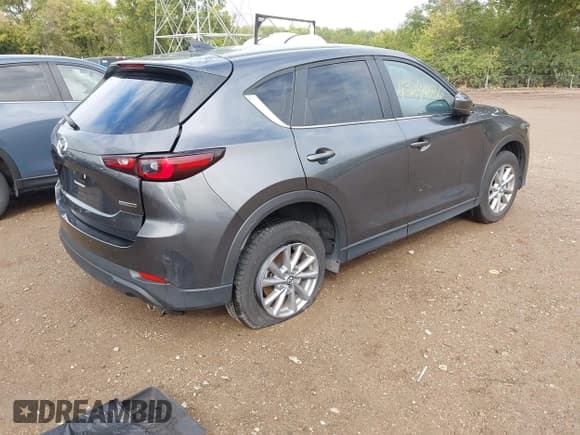 ✅ 2023 Mazda CX-5 S Select • VIN: JM3KFBBM5P0212476 • Lot: 43294036. Listed on IAAI with 16,991 mi. Free auction sales archive from the USA and detailed vehicle history report at DreamBid. Image 4.