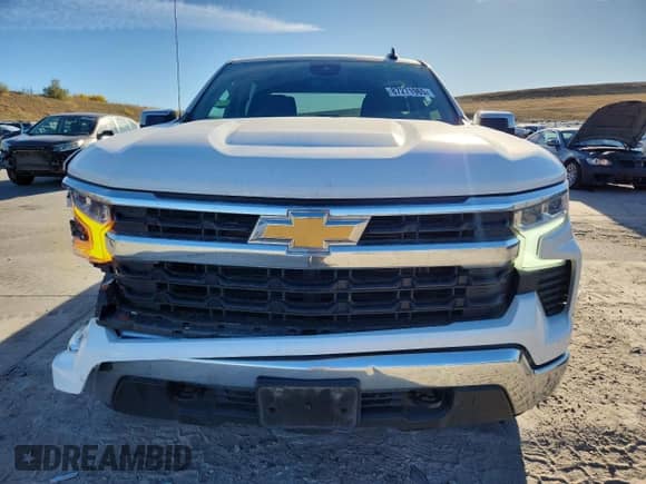 2023 Chevrolet Silverado 1500 LT z VIN 2GCUDDED8P1100631, wystawiony jako Copart lot #87271965 z przebiegiem 117 026 mil mil oraz Czysty tytuł • Clean title. Historia ofert i sprzedaży dostępna na DreamBid. Obrazek 5.