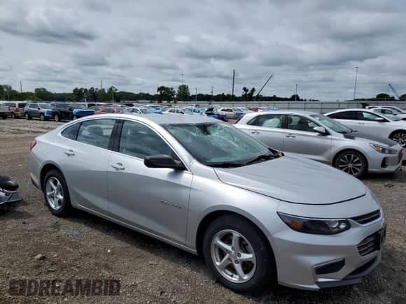 2018 Chevrolet Malibu LS with VIN 1G1ZB5ST0JF131958, listed as a Copart auction lot 64519365 with 93,785 mi miles and Salvage title. Bid and sale history available at DreamBid. Image 4.