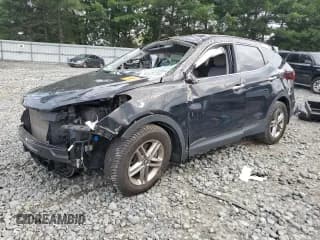 ✅ 2017 Hyundai Santa Fe 2.4L • VIN: 5NMZUDLB2HH047610 • Лот: 64528784. Опубликован ранее на Copart с пробегом Не указан. Бесплатный доступ к архиву аукционных продаж из США и подробный отчёт об истории автомобиля на DreamBid. Изображение 1.