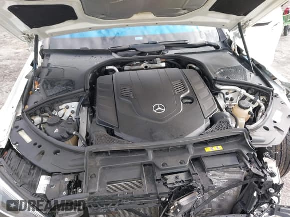 ✅ 2023 Mercedes-Benz S 580 • VIN: W1K6G7GB3PA199187 • Lot: 42813110. Wystawiony na IAAI z przebiegiem 56 515 mil. Bezpłatny archiwum sprzedaży aukcyjnych z USA i szczegółowy raport historii pojazdu na DreamBid. Zdjęcie 10.