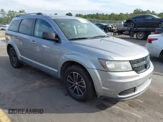 2017 Dodge Journey SE with VIN 3C4PDCAB9HT636922, listed as a IAAI auction lot 43398742 with 179,646 mi miles and . Bid and sale history available at DreamBid. Image 1.