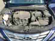 2011 Hyundai Sonata Limited with VIN 5NPEC4AC5BH154139, listed as a Copart auction lot 81115195 with 186,732 mi miles and Salvage title. Bid and sale history available at DreamBid. Image 11.