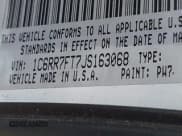 ✅ 2018 Ram 1500 Tradesman • VIN: 1C6RR7FT7JS163068 • Lot: 42575079. Listed on IAAI with 163,420 mi. Free auction sales archive from the USA and detailed vehicle history report at DreamBid. Image 9.