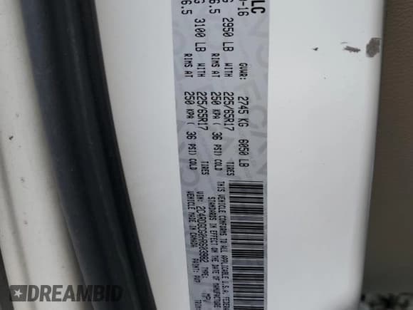 ✅ 2017 Dodge Grand Caravan SXT • VIN: 2C4RDGCG0HR603982 • Lot: 81786265. Wystawiony na Copart z przebiegiem 104 224 mil. Bezpłatny archiwum sprzedaży aukcyjnych z USA i szczegółowy raport historii pojazdu na DreamBid. Zdjęcie 13.