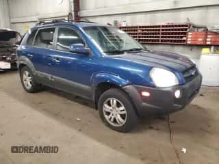 2007 Hyundai Tucson SE z VIN KM8JN72D77U592770, wystawiony jako Copart lot #83358044 z przebiegiem 137 102 mil mil oraz Szkoda całkowita • Salvage title. Historia ofert i sprzedaży dostępna na DreamBid. Obrazek 4.