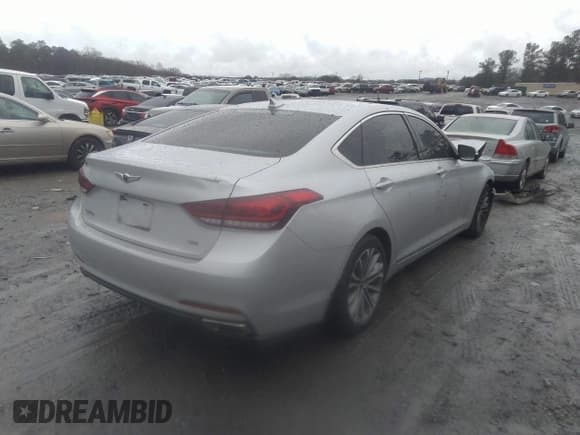✅ 2017 Genesis G80 3.8L • VIN: KMHGN4JE7HU196066 • Lot: 36029821. Listed on IAAI with 75,385 mi. Free auction sales archive from the USA and detailed vehicle history report at DreamBid. Image 4.
