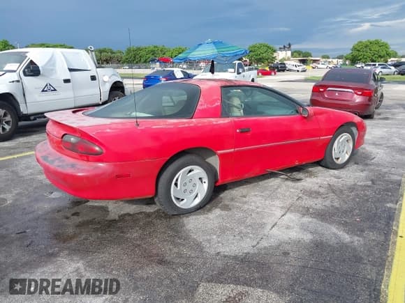 ✅ 1995 Chevrolet Camaro • VIN: 2G1FP22S2S2160911 • Lot: 42413545. Listed on IAAI with 32,767 mi. Free auction sales archive from the USA and detailed vehicle history report at DreamBid. Image 4.