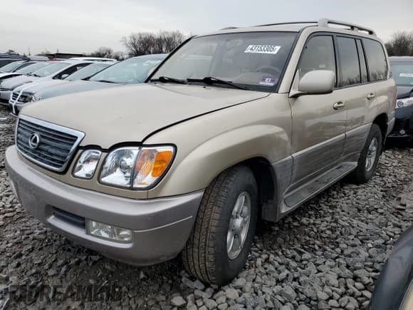 ✅ 1998 Lexus LX 470 • VIN: JT6HT00W9W0016986 • Лот: 43153305. Опубликован ранее на Copart с пробегом 121 686 миль. Бесплатный доступ к архиву аукционных продаж из США и подробный отчёт об истории автомобиля на DreamBid. Изображение 1.