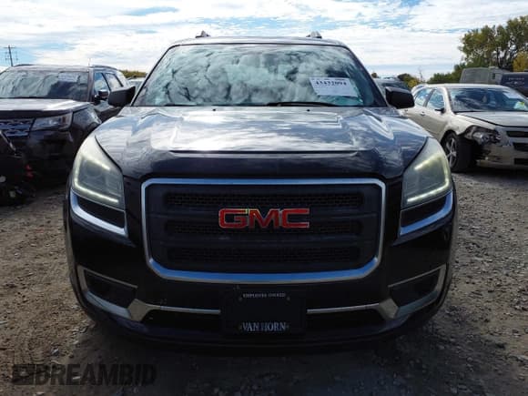 ✅ 2014 GMC Acadia SLE • VIN: 1GKKVPKD2EJ358838 • Lot: 43432094. Listed on IAAI with 121,031 mi. Free auction sales archive from the USA and detailed vehicle history report at DreamBid. Image 13.
