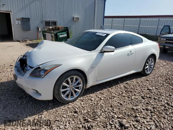 ✅ 2014 Infiniti Q60 • VIN: JN1CV6EL1EM130327 • Лот: 59510995. Опубликован ранее на Copart с пробегом 90 711 миль. Бесплатный доступ к архиву аукционных продаж из США и подробный отчёт об истории автомобиля на DreamBid. Изображение 1.