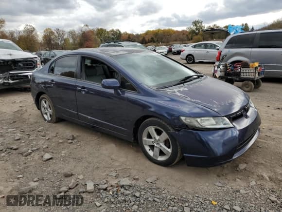 ✅ 2008 Honda Civic EX-L • VIN: 2HGFA16958H507584 • Lot: 89488045. Wystawiony na Copart z przebiegiem 163 666 mil. Bezpłatny archiwum sprzedaży aukcyjnych z USA i szczegółowy raport historii pojazdu na DreamBid. Zdjęcie 4.