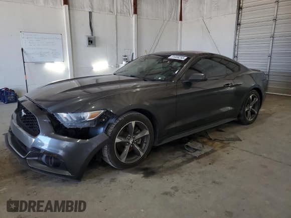 ✅ 2015 Ford Mustang V6 • VIN: 1FA6P8AM7F5357389 • Lot: 91036255. Listed on Copart with 161,980 mi. Free auction sales archive from the USA and detailed vehicle history report at DreamBid. Image 1.