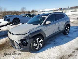 2024 Hyundai Kona Limited with VIN KM8HECA39RU117916, listed as a Copart auction lot 89082435 with 8,426 mi miles and Salvage title. Bid and sale history available at DreamBid. Image 1.