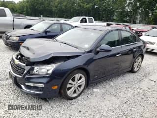 ✅ 2015 Chevrolet Cruze LTZ • VIN: 1G1PG5SB7F7282104 • Lot: 58312183. Listed on Copart with 66,850 mi. Free auction sales archive from the USA and detailed vehicle history report at DreamBid. Image 1.