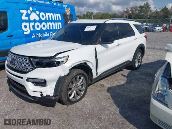 2021 Ford Explorer Limited z VIN 1FMSK7FH5MGA92367, wystawiony jako IAAI lot #41471571 z przebiegiem 27 650 mil mil oraz . Historia ofert i sprzedaży dostępna na DreamBid. Obrazek 17.