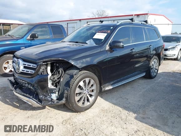 ✅ 2017 Mercedes-Benz GLS 450 • VIN: 4JGDF6EEXHA844684 • Лот: 43637338. Опубликован ранее на IAAI с пробегом 100 298 миль. Бесплатный доступ к архиву аукционных продаж из США и подробный отчёт об истории автомобиля на DreamBid. Изображение 2.