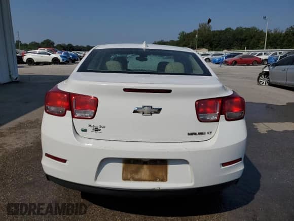 2015 Chevrolet Malibu LT with VIN 1G11C5SL7FF200615, listed as a Copart auction lot 81325595 with 317,846 mi miles and Salvage title. Bid and sale history available at DreamBid. Image 6.