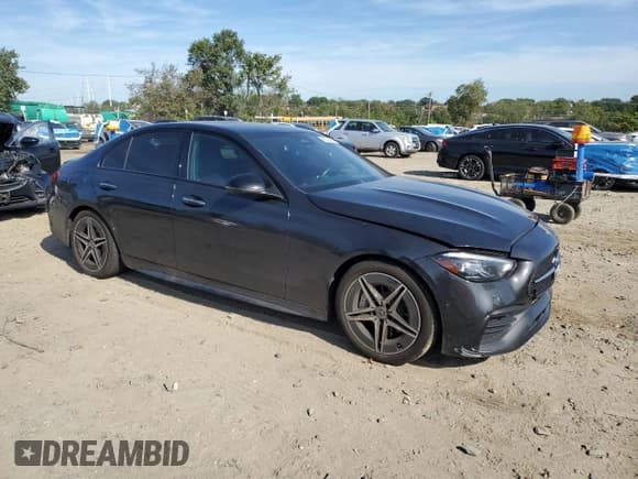 ✅ 2023 Mercedes-Benz C 300 • VIN: W1KAF4HB8PR102576 • Лот: 85326665. Опубликован ранее на Copart с пробегом 56 725 миль. Бесплатный доступ к архиву аукционных продаж из США и подробный отчёт об истории автомобиля на DreamBid. Изображение 4.