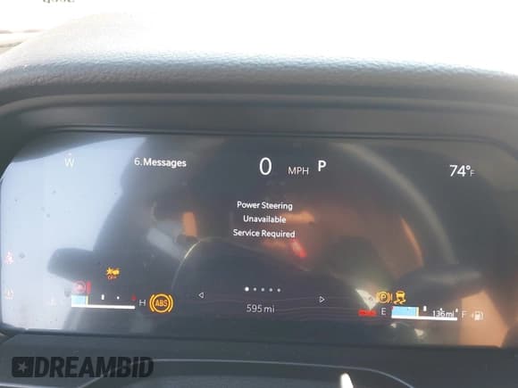 ✅ 2025 Jeep Grand Cherokee Laredo • VIN: 1C4RJHAG6SC306653 • Lot: 43183120. Listed on IAAI with 595 mi. Free auction sales archive from the USA and detailed vehicle history report at DreamBid. Image 7.