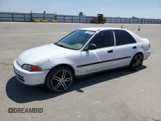 ✅ 1995 Honda Civic LX • VIN: 1HGEG8554SL001983 • Лот: 53878685. Опубликован ранее на Copart с пробегом 308 446 миль. Бесплатный доступ к архиву аукционных продаж из США и подробный отчёт об истории автомобиля на DreamBid. Изображение 1.