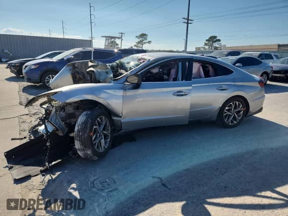 2021 Hyundai Sonata SEL z VIN 5NPEL4JA8MH116082, wystawiony jako Copart lot #86230075 z przebiegiem Nie podano mil oraz Czysty tytuł • Clean title. Historia ofert i sprzedaży dostępna na DreamBid. Obrazek 1.