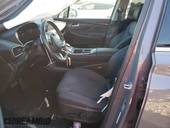 2022 Hyundai Santa Fe XRT with VIN 5NMS6DAJ6NH402330, listed as a Copart auction lot 69070285 with 34,094 mi miles and Salvage title. Bid and sale history available at DreamBid. Image 7.