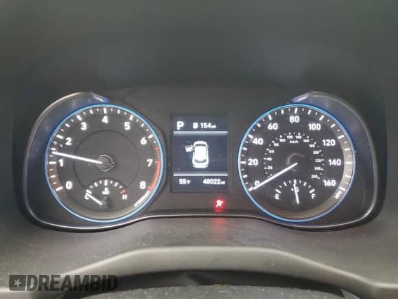 2019 Hyundai Kona SE with VIN KM8K1CAA8KU276190, listed as a Copart auction lot 90241375 with 48,022 mi miles and Salvage title. Bid and sale history available at DreamBid. Image 9.