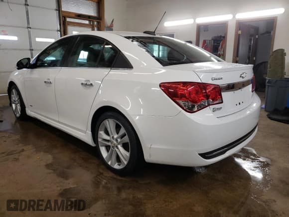 ✅ 2015 Chevrolet Cruze LTZ • VIN: 1G1PG5SB3F7145595 • Lot: 49890652. Listed on Copart with Not provided. Free auction sales archive from the USA and detailed vehicle history report at DreamBid. Image 3.