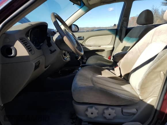 2005 Hyundai Sonata GLS with VIN KMHWF35H55A095211, listed as a Copart auction lot 91456825 with 54,500 mi miles and Salvage title. Bid and sale history available at DreamBid. Image 7.