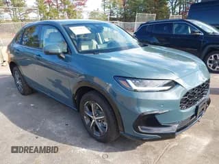 ✅ 2025 Honda HR-V EX-L • VIN: 3CZRZ2H74SM795039 • Lot: 43573052. Wystawiony na IAAI z przebiegiem 730 mil. Bezpłatny archiwum sprzedaży aukcyjnych z USA i szczegółowy raport historii pojazdu na DreamBid. Zdjęcie 1.