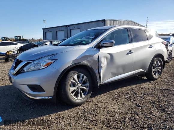 ✅ 2016 Nissan Murano S • VIN: 5N1AZ2MH6GN151925 • Lot: 92642545. Listed on Copart with 53,326 mi. Free auction sales archive from the USA and detailed vehicle history report at DreamBid. Image 1.