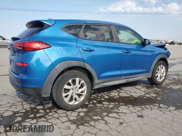 ✅ 2019 Hyundai Tucson SE • VIN: KM8J23A49KU947790 • Lot: 81069175. Wystawiony na Copart z przebiegiem 123 081 mil mil. Skorzystaj z bezpłatnego archiwum sprzedaży aukcyjnych z USA i zobacz szczegółowy raport historii pojazdu na DreamBid. Zdjęcie 3.