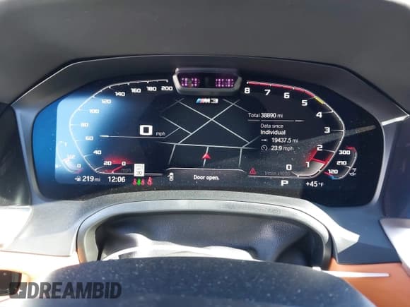 ✅ 2021 BMW M3 Competition • VIN: WBS33AY07MFL22502 • Lot: 43815284. Listed on IAAI with 38,890 mi. Free auction sales archive from the USA and detailed vehicle history report at DreamBid. Image 15.