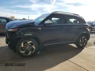 ✅ 2020 Hyundai Venue Denim • VIN: KMHRC8A34LU040791 • Lot: 77975134. Listed on Copart with 64,673 mi. Free auction sales archive from the USA and detailed vehicle history report at DreamBid. Image 1.