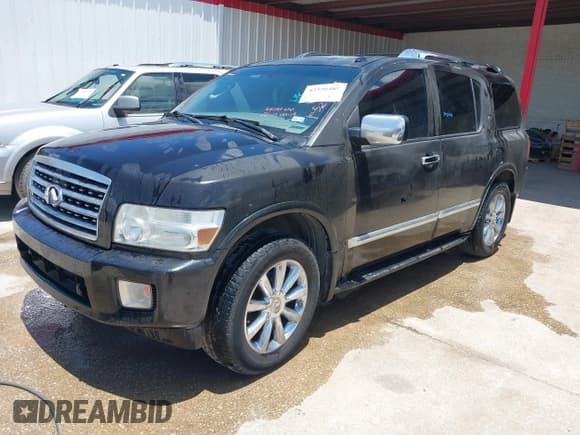 ✅ 2010 Infiniti QX56 • VIN: 5N3ZA0NE6AN901762 • Lot: 42520488. Wystawiony na IAAI z przebiegiem 182 337 mil. Bezpłatny archiwum sprzedaży aukcyjnych z USA i szczegółowy raport historii pojazdu na DreamBid. Zdjęcie 2.