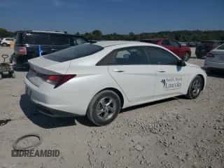 2021 Hyundai Elantra SE with VIN 5NPLL4AG3MH033011, listed as a Copart auction lot 81223655 with 112,642 mi miles and Salvage title. Bid and sale history available at DreamBid. Image 3.