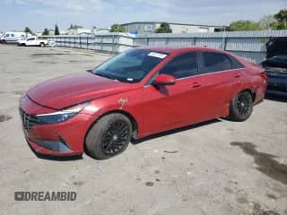2023 Hyundai Elantra Limited с VIN KMHLN4AJ7PU036120, выставлен на аукционе Copart как лот 84037285 с пробегом 55 417 миль миль и Списание • Salvage title. История ставок и продаж доступна на DreamBid. Изображение 1.