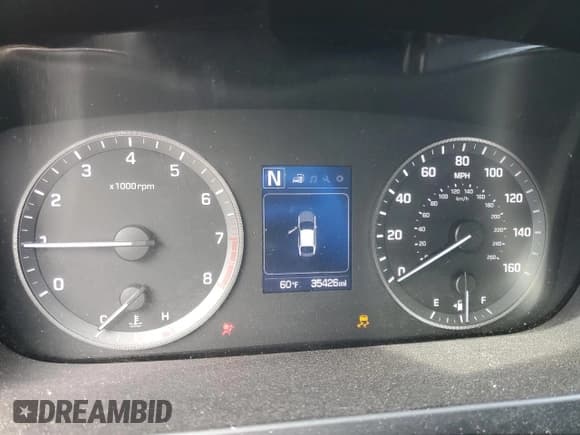 ✅ 2017 Hyundai Sonata Sport • VIN: 5NPE34AF0HH551499 • Лот: 47924743. Опубликован ранее на Copart с пробегом 35 426 миль. Бесплатный доступ к архиву аукционных продаж из США и подробный отчёт об истории автомобиля на DreamBid. Изображение 9.