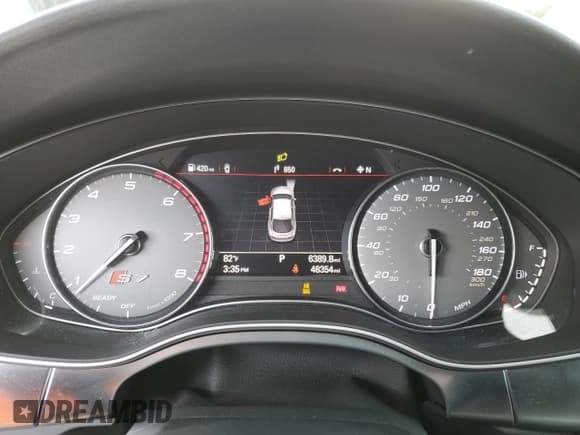 ✅ 2018 Audi S7 Prestige • VIN: WAU2FAFC8JN078686 • Лот: 63017453. Опубликован ранее на Copart с пробегом 48 354 миль. Бесплатный доступ к архиву аукционных продаж из США и подробный отчёт об истории автомобиля на DreamBid. Изображение 9.