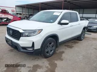 ✅ 2022 Honda Ridgeline RTL-E • VIN: 5FPYK3F7XNB034594 • Лот: 43337084. Опубликован ранее на IAAI с пробегом 43 721 миль. Бесплатный доступ к архиву аукционных продаж из США и подробный отчёт об истории автомобиля на DreamBid. Изображение 2.