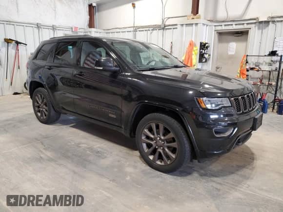 2016 Jeep Grand Cherokee Limited 75th Anniversary с VIN 1C4RJFBG8GC365584, выставлен на аукционе Copart как лот 82652475 с пробегом 166 902 миль миль и Чистый • Clean title. История ставок и продаж доступна на DreamBid. Изображение 4.