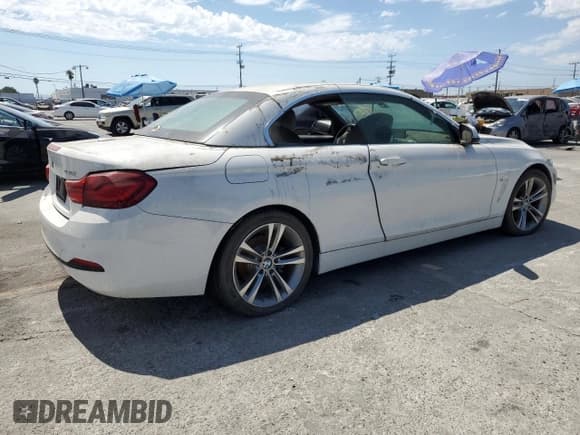 ✅ 2018 BMW 4 Series 430i • VIN: WBA4Z1C50JEA31497 • Lot: 69812385. Listed on Copart with Not provided. Free auction sales archive from the USA and detailed vehicle history report at DreamBid. Image 3.