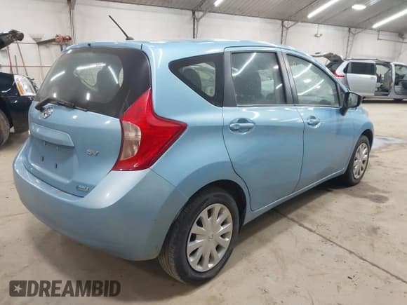 ✅ 2015 Nissan Note S • VIN: 3N1CE2CP6FL422100 • Lot: 42263197. Listed on IAAI with 123,490 mi. Free auction sales archive from the USA and detailed vehicle history report at DreamBid. Image 4.