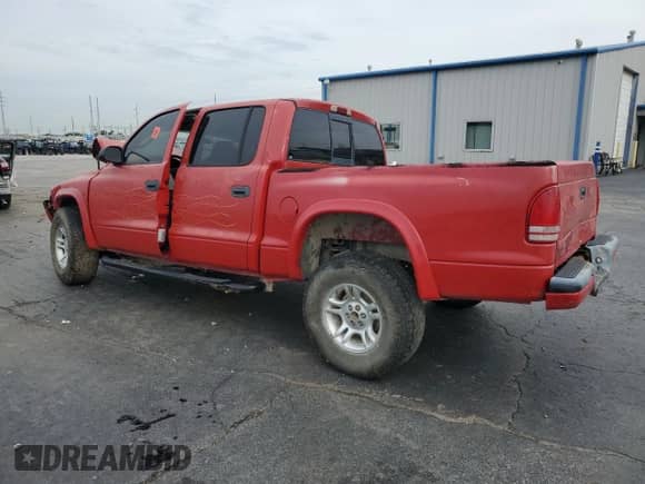 2001 Dodge Dakota Sport with VIN 1B7HG2ANX1S333610, listed as a Copart auction lot 68866734 with 245,064 mi miles and Salvage title. Bid and sale history available at DreamBid. Image 2.