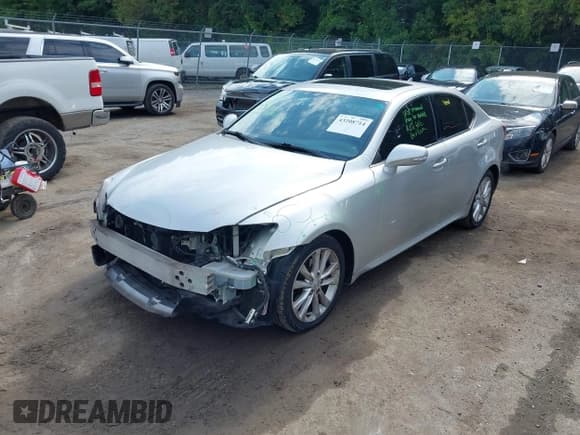 ✅ 2012 Lexus IS 250 • VIN: JTHCF5C24C5058219 • Lot: 43208714. Listed on IAAI with 140,788 mi. Free auction sales archive from the USA and detailed vehicle history report at DreamBid. Image 2.
