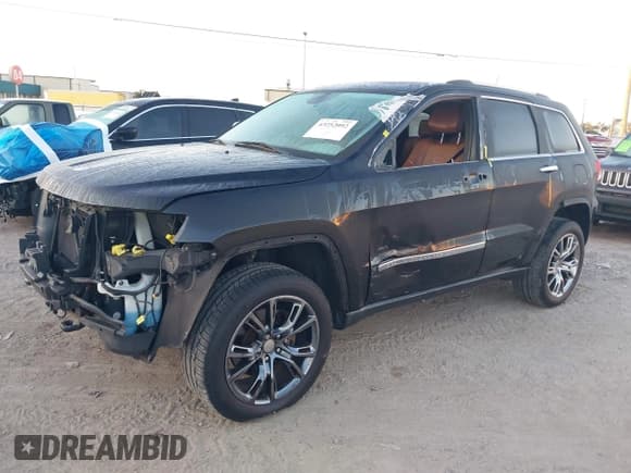 ✅ 2012 Jeep Grand Cherokee Overland • VIN: 1C4RJFCT1CC153812 • Лот: 43252092. Опубликован ранее на IAAI с пробегом 157 194 миль. Бесплатный доступ к архиву аукционных продаж из США и подробный отчёт об истории автомобиля на DreamBid. Изображение 2.
